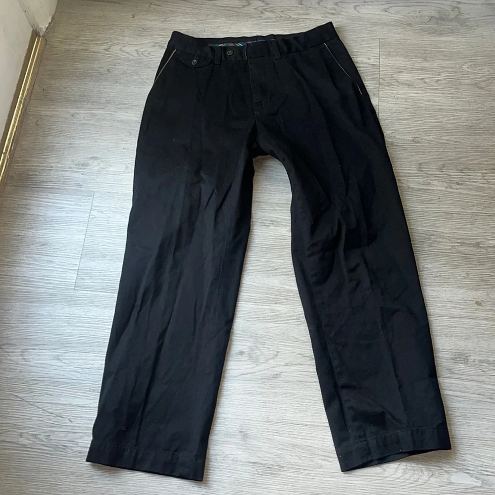 Ralph Lauren black slacks.